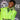 Lil Nas X som tar imot en av de mange prisene han vant under American Music Award i 2019, da med en neon grønn dress og asymetriske hånd lagde sølv øredobber fra Gullsmed Sophia Brand. Øredobene er dyp gravert med et oksidert Zebra mønster.